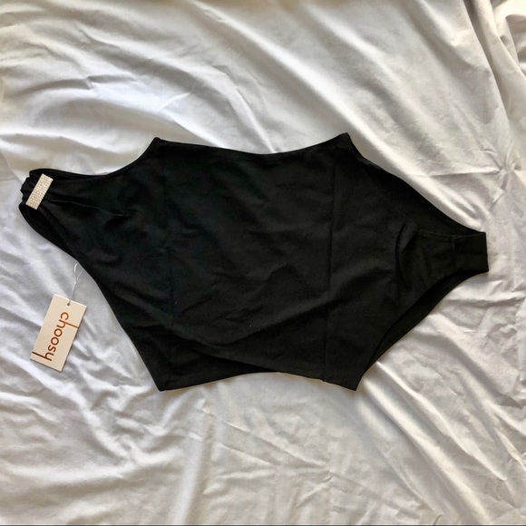 NWT One Shoulder Bodysuit - Picture 2 of 11